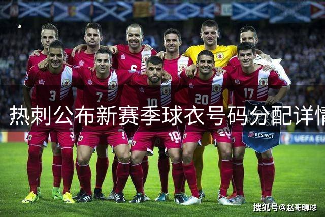 热刺公布新赛季球衣号码分配详情